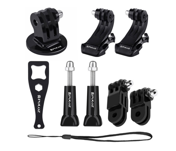 Puluz Zestaw 20 akcesoriów do kamer sportowych - 1508789 - zdjęcie 2
